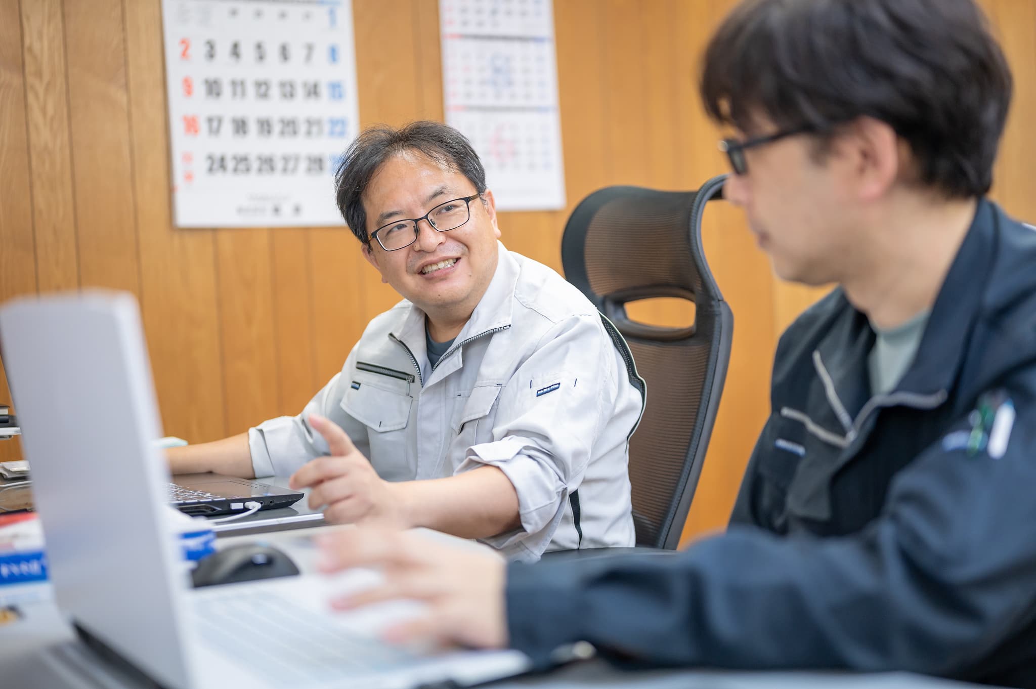 打ち合わせの様子
